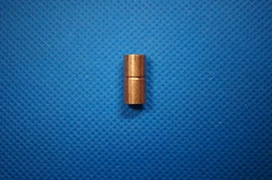 HVAC Copper Fitting CxC Straight Coupling 1/4" Flaring ID 6.35mm - Picture 1 of 7