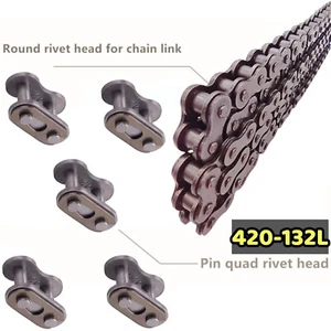 420 chain mini bike 132L for 50-125cc SSR TaoTao Coolster Apollo Baja - Picture 1 of 4