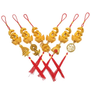 6 Pcs Spring Festival Pendant Baby New Year Traditional Pendants - Zdjęcie 1 z 12