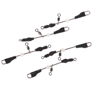 5pcs Long Shank Double Drop Shot Hook Worm Hook Swivel Fishing H ouJ.AU - Bild 1 von 12