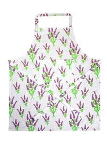 Cotton Apron Lavender Fields - Picture 1 of 2