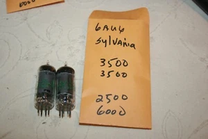 paar Sylvania 6AU6 Röhren - Bild 1 von 2