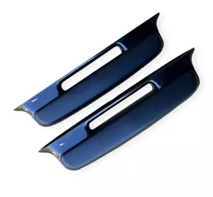 57 Chevy Bel Air Armrest Black Pair 1957 Chevrolet New - Picture 1 of 2