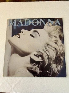 MADONNA TRUE BLUE 1986 ITALY OLD VINYL 33 RPM VINYL RECORD - Picture 1 of 7