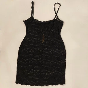 Vestido sin Mangas SKIMS Elástico Encaje Íntimo Negro Para Mujer 2X Lencería Elastizada - Imagen 1 de 11