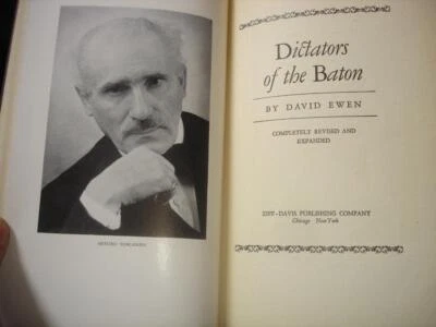 1948 Dictators of the Baton by David Ewen conducting conductors classical music - Image 1 of 4