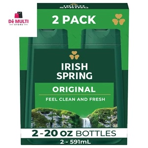 Irish Spring Duschgel für Männer, Original Clean Body Wash, 20 Oz, 2er Pack - Bild 1 von 12