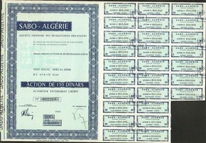 SABO - ALGÉRIE, fabrication de briques (ORAN ALGÉRIE) (X) - Picture 1 of 1