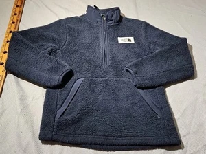 The North Face Pullover Jacket Youth Boys Medium 10/12 Campshire 1/4 Zip Fleece - Picture 1 of 13