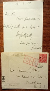 Haig's Chief of Staff Gen. Herbert Alexander Lawrence (1861-1943) Signed Letter - Picture 1 of 4