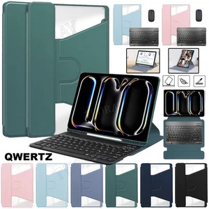 DE Bluetooth Tastatur Hülle Maus für iPad Air 11" 6th 13'' Pro 11"5th 13"7th Gen - Bild 1 von 78