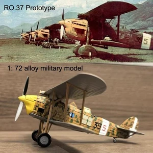 1:72 WWII Regia Aeronautica IMAM Ro.37 Biplane Model Diecast Military Collection - Picture 1 of 11