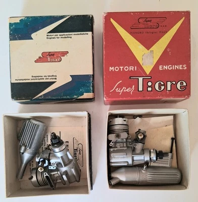 2 Vintage Super Tigre V G20/23 RC Engine NOS NEW - Image 1 of 4