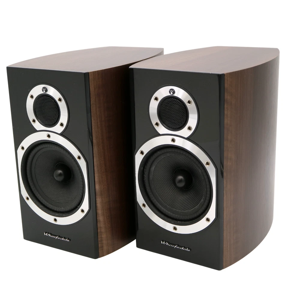 Wharfedale Diamond 10.1 Lautsprecher Regalboxen in Walnut + Silent Wire Kabel - Bild 1 von 4
