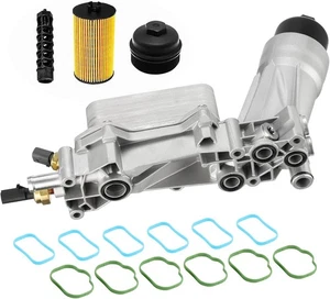 926-959 Aluminum Oil Filter Housing For Dodge Jeep Chrysler Ram 3.6L 2011-2016 - Picture 1 of 13