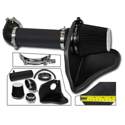 4" Cold Air Intake Kit w/ Heat Shield for 05-10 Dodge Chrysler HEMI 5.7L 6.1L V8 Foto 1 de 4