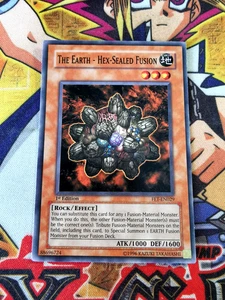 The Earth-Hex Sealed Fusion fet-en029 1st Edition (NM) Common Yu-Gi-Oh! - Picture 1 of 2