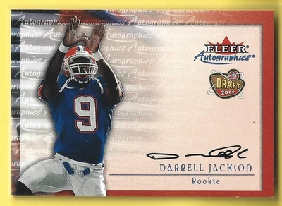 2000 Fleer Tradition #NNO Darrell Jackson Autographics Free Shipping - Image 1 of 2