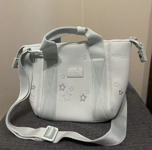 Dagne Dover Blue Moon Mist Landon Carryall Crossbody Bag Size Extra Small - Picture 1 of 7