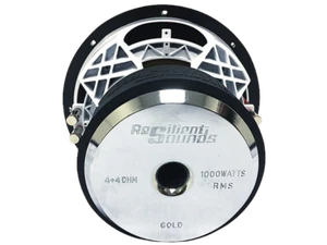 Resilient Sounds Gold 12 1000 RMS Woofer Sub woofer DUAL 2 OHM - Picture 1 of 3
