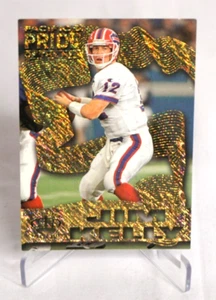 NSCC Dealer Trade Badge ID 1995 Pacific Collection Card Jim Kelly Buffalo Bills - Bild 1 von 2