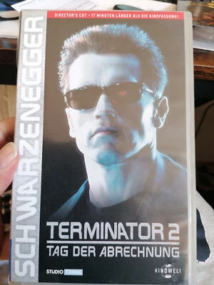 VHS RARITÄT: TERMINATOR 2 - DIR. CUT (1991) mit Arnold Schwarzenegger - Bild 1 von 2