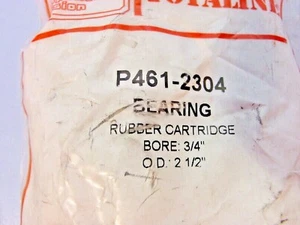 Totaline P461-2304 Bearing Rubber Cartridge Bore 3/4" O.D 2 1/2" - Picture 1 of 4