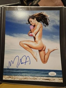 Miesha Tate handsigniertes signed 8x10 Foto JSA COA UFC ESPN The Body Issue - Bild 1 von 3