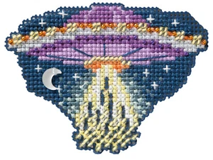 Mini Cross Stitch Kit ~ Mill Hill 2025 Autumn Harvest UFO #MH18-2522 - Picture 1 of 4