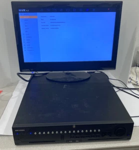 Hikvision DS-9616NI-I8 16 canales NVR 12MP sin disco duro con contraseña y 1 juego de rieles - Imagen 1 de 13