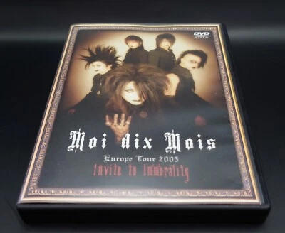 Moi dix Mois Europe Tour 2005 2005 DVD Used MANA J-Visual kei Rock Band - Image 1 of 4