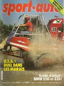 SPORT AUTO 229 1981 RALLYE MONTE CARLO PARIS DAKAR ALPINE A310 MATRA MURENA BMW - Imagen 1 de 2