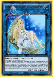 Yugioh! Artemis, the Magistus Moon Maiden GEIM-EN008 (UR) 1st Ed - Picture 1 of 1
