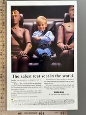 Volvo 940 960 Kindersitz Oldtimer Original 1991 Vintage Werbung Advert Reklame