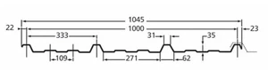 Isolierplattenfüller / Verbundschaumfüller Kingspan KS1000RW Füllung (10) - Bild 1 von 1