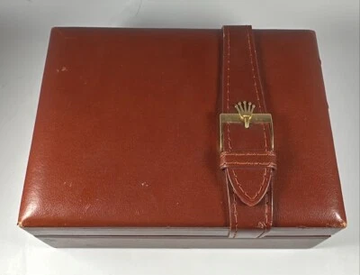 Vintage Rolex 1980's President Day-Date Leather Box!  56.00.2 - Image 1 of 4