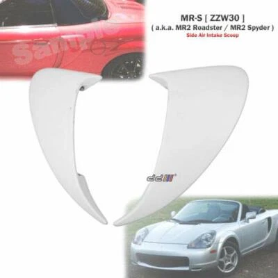 Cenefa de ventilación de cuchara de admisión de aire lateral FRP para Toyota MR2 Spyder 2000-2006 Foto 1 de 4