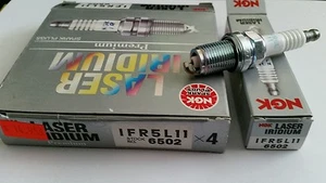NGK IFR5L11 SPARK PLUGS - HONDA VTX 1800 / Honda Rincon ATV - Box 4 - Picture 1 of 1