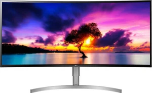 LG 38WK95C-W 37,5-Zoll Curved Monitor IPS 3840x1600 HDMI DP USB-C Lautsprecher - Bild 1 von 7