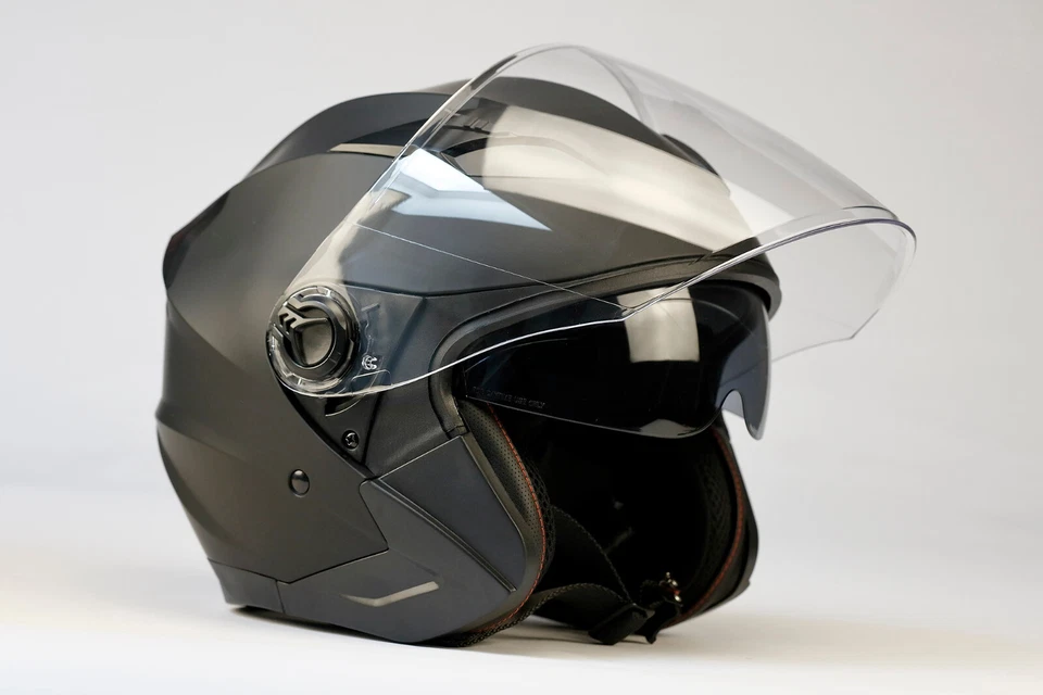 BNO Jet-One Jethelm Motorrad Roller Helm integr. Sonnenblende S M L XL,  22-06 - Bild 1 von 4