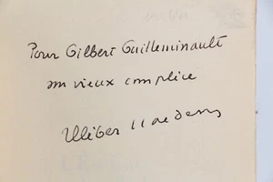 HAEDENS L'Eté finit sous les Tilleuls E.O Grand papier AUTOGRAPHE 1966 - Picture 1 of 1