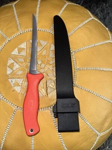 New Old Timer Fillet Knife & Plastic Sheaf - Picture 1 of 9