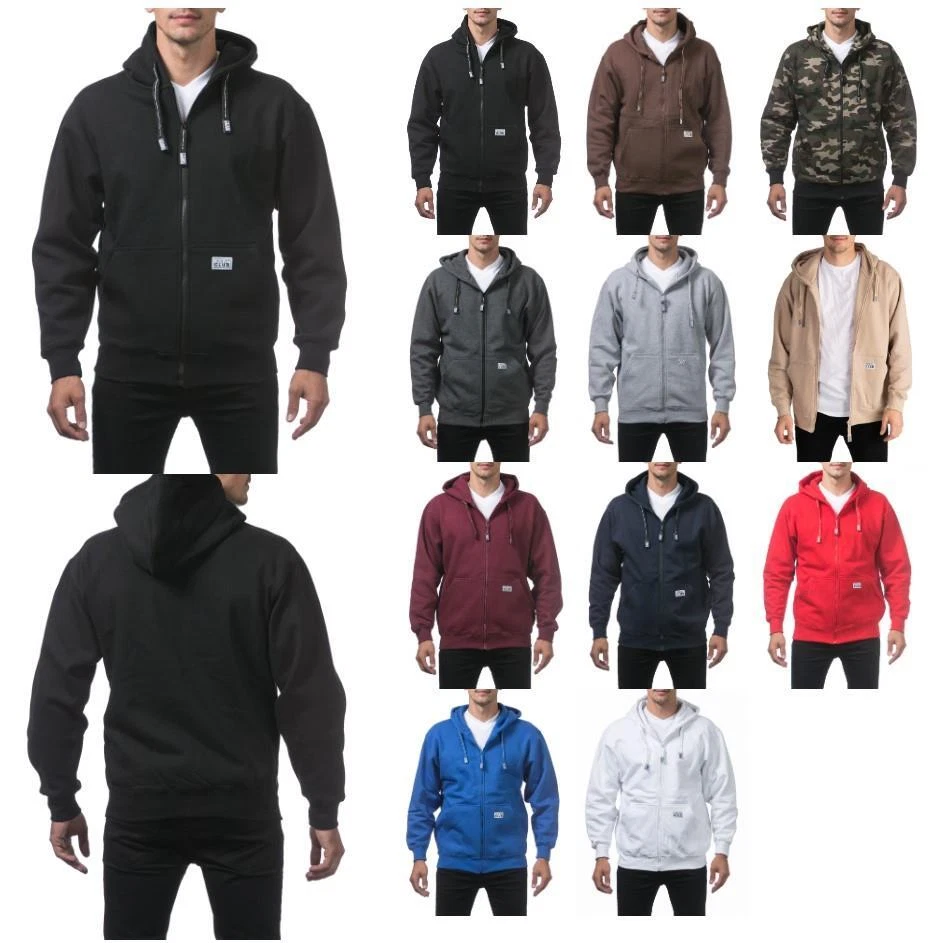 Heavyweight Full Zip Fleece Hoodie - Image 1 of 1