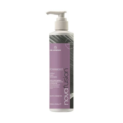 De Lorenzo Novafusion Rosewood Colour Care Shampoo 250m Delorenzo colour shampoo - Image 1 of 4
