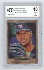 Derek Jeter 1998 Donruss Diamond Kings Beckett 10