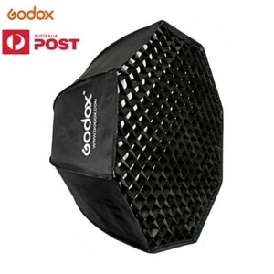 GODOX 95cm Octagon Bowens Mount Softbox With Grid For Studio Flash Strobe Light - Picture 1 of 9