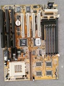 MAINBOARD TESTED FIC PT-2006 SOCKET 7 AMD INTEL ISA EDO FPM SD - Bild 1 von 6