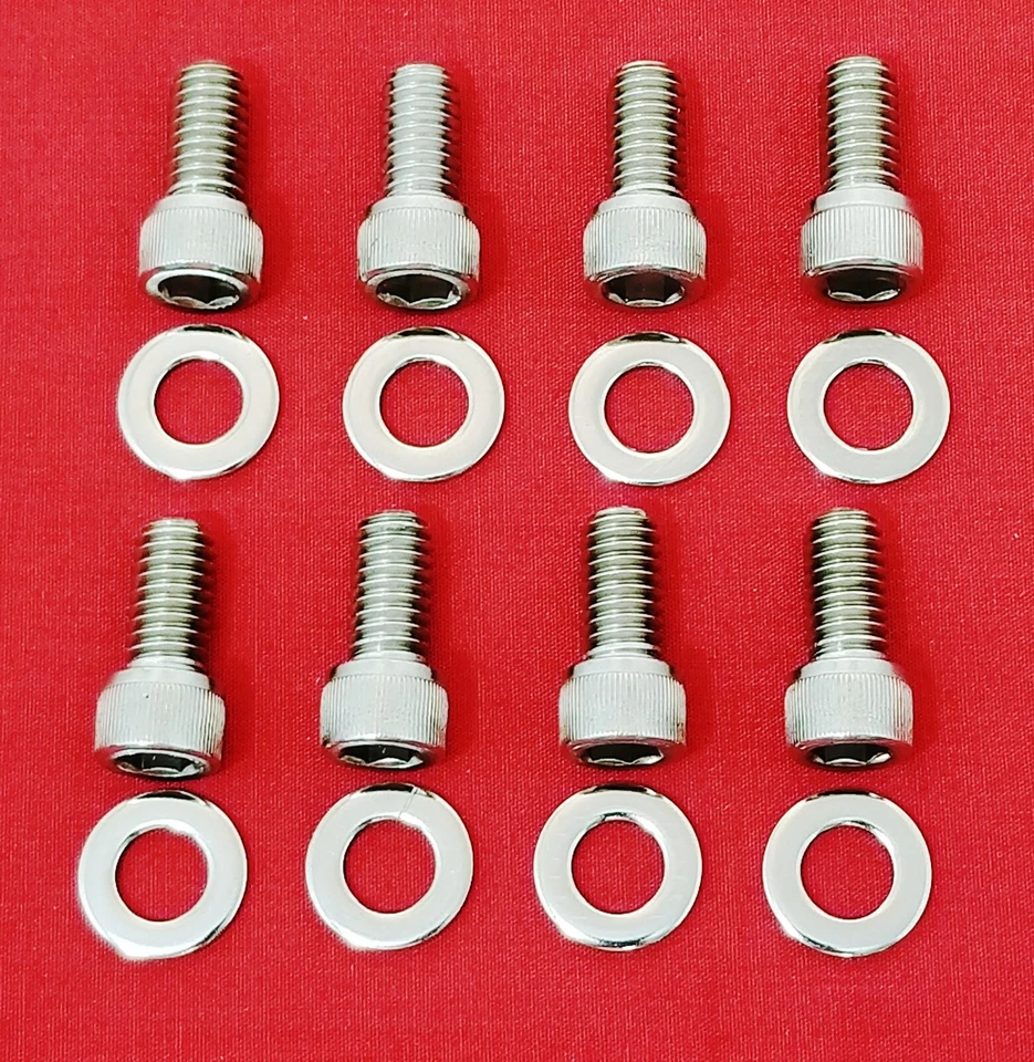 PONTIAC VALVE COVER BOLTS KIT 326 350 389 400 421 428 455 GTO STAINLESS ALLEN  - Изображение 1 из 1