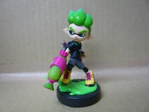 K-10-2 Nintendo amiibo Inkling Boy verde neón (serie Splatoon) - Imagen 1 de 7