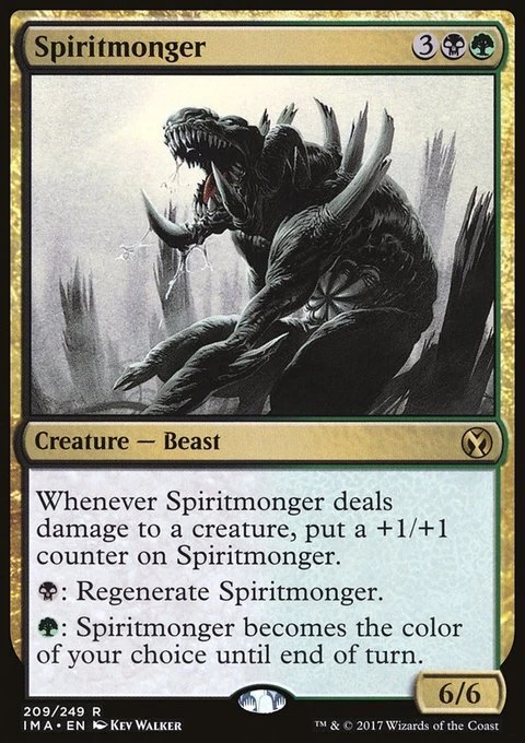 MTG Magic the Gathering Spiritmonger (209/256) Iconic Masters LP - Image 1 of 1